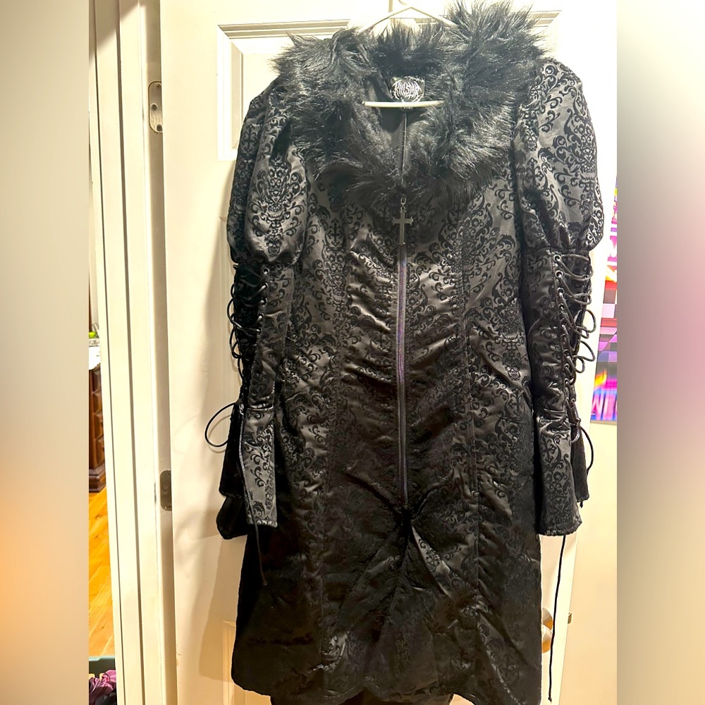 Killstar large coat womens